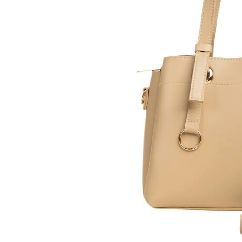 Schicke beige Umhängetasche für Damen
