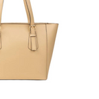 Schicke beige Handtasche für Damen
