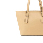 Schicke beige Handtasche für Damen
