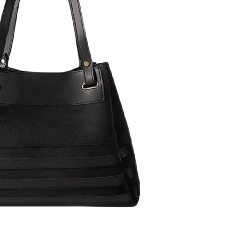 Stylische schwarze Umhängetasche für Damen