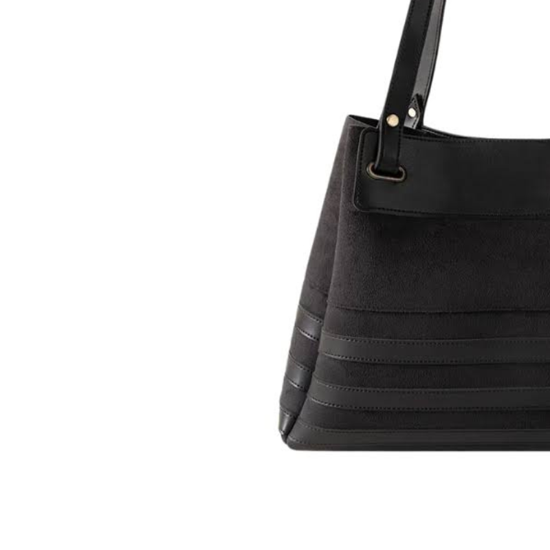 Stylische schwarze Umhängetasche für Damen