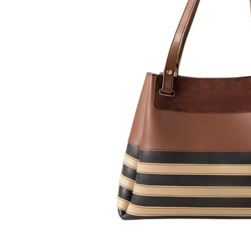 Elegante hellbraune Umhängetasche für Damen 