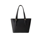 Klassische schwarze Handtasche für Damen