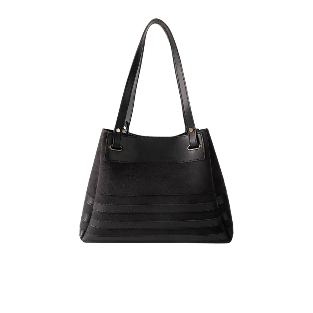 Stylische schwarze Umhängetasche für Damen