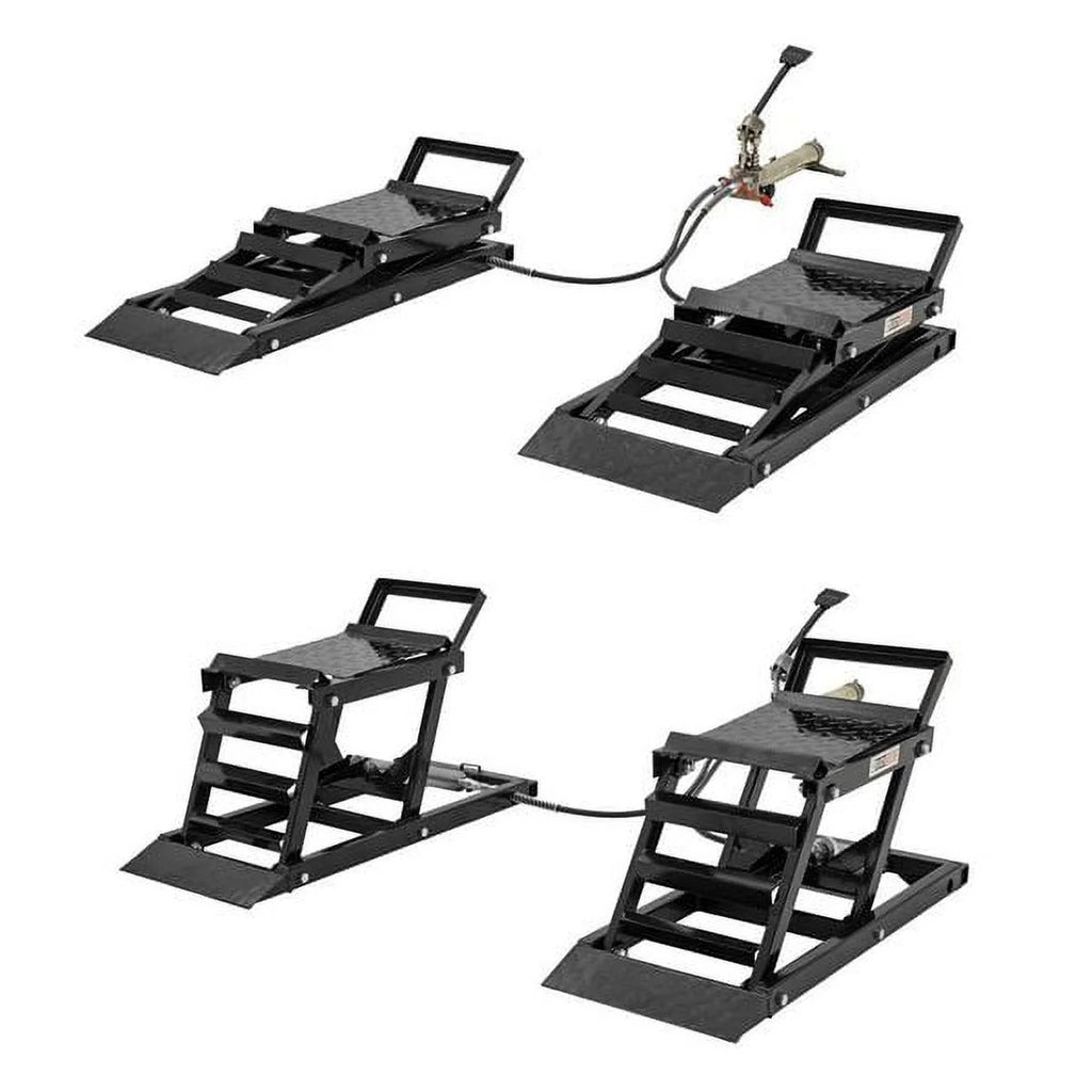 Hydraulische Hebebühne Black Widow mit Rampe – Tragkraft 3.000 lb pro Paar 1
